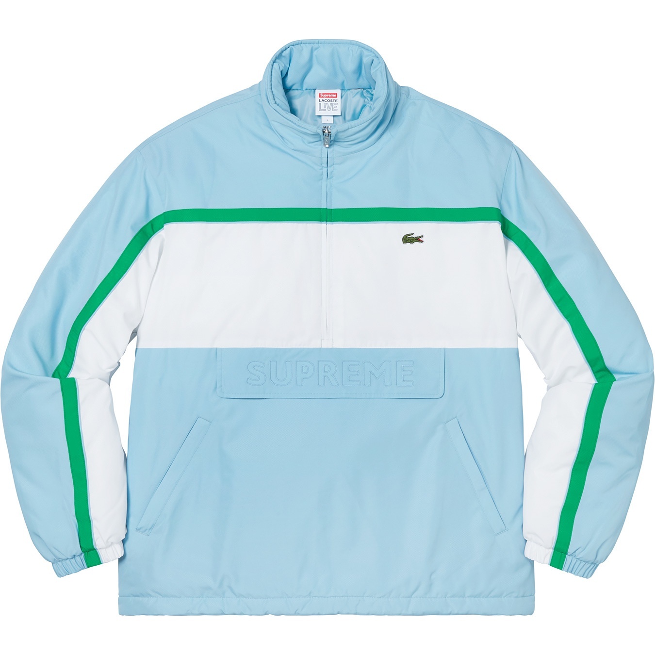 Supreme®/LACOSTE Puffy Half Zip Pullover view 5